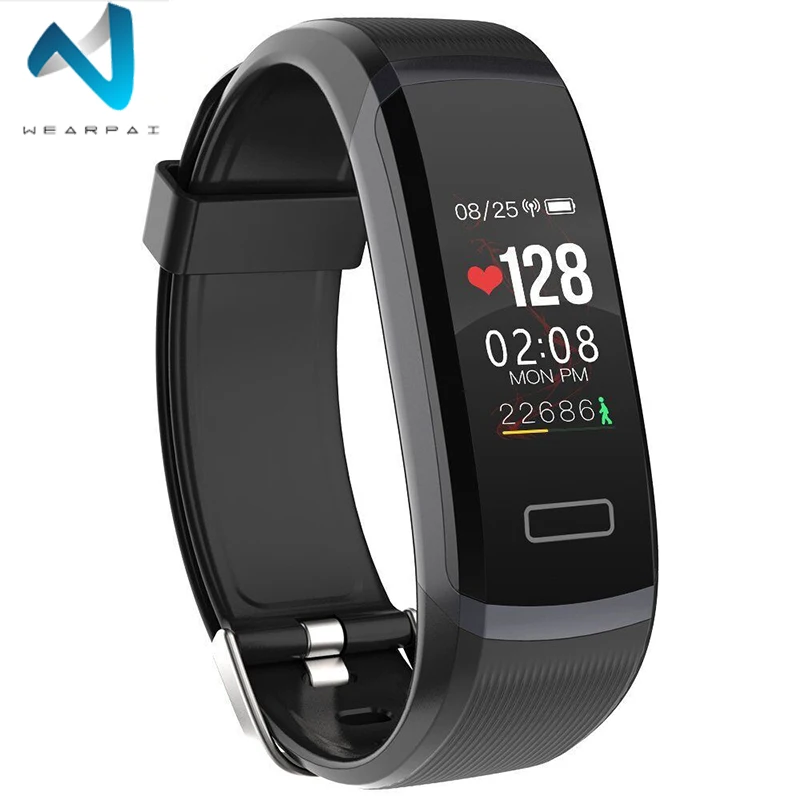 Wearpai GT101 умный Браслет цветной экран браслет для женщин и мужчин спортивный