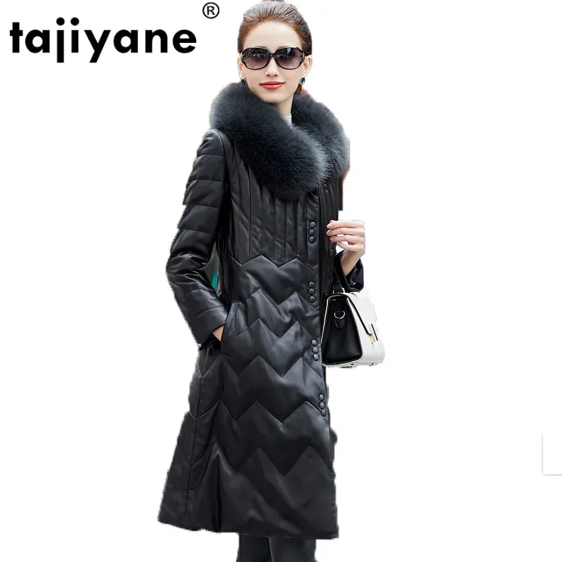 Женская куртка из овечьей кожи осенне-зимняя женская верхняя одежда натуральной