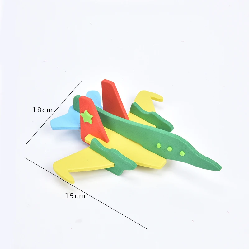 SZ паровой 1 шт. 3D пазл самолет бумага объемная миниатюрная картонная модель