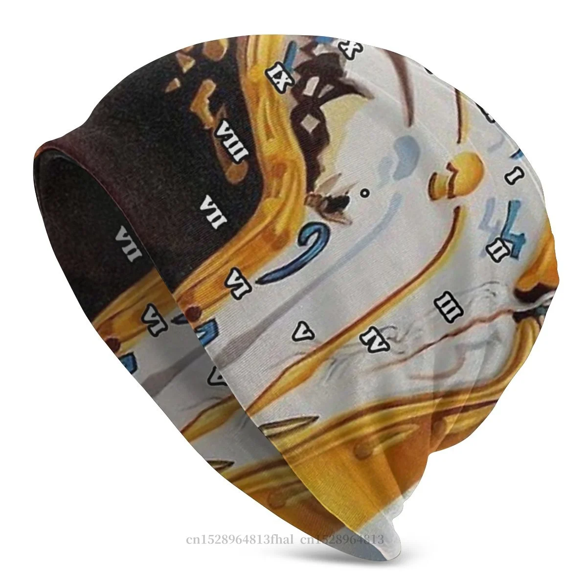 

Шляпа, шапки Сальвадора Дали, суперреалистичный художник, кубизм для мужчин и женщин, мужская вязаная шапка, часы с рисунком, зимняя теплая ш...