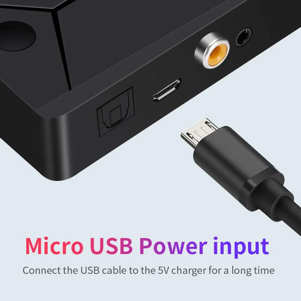 vaorlo low latency coaxial transmitter wireless audio adaptor for headphone tv bluetooth 5 0 adapter with 3 5 optical fiber jack free global shipping