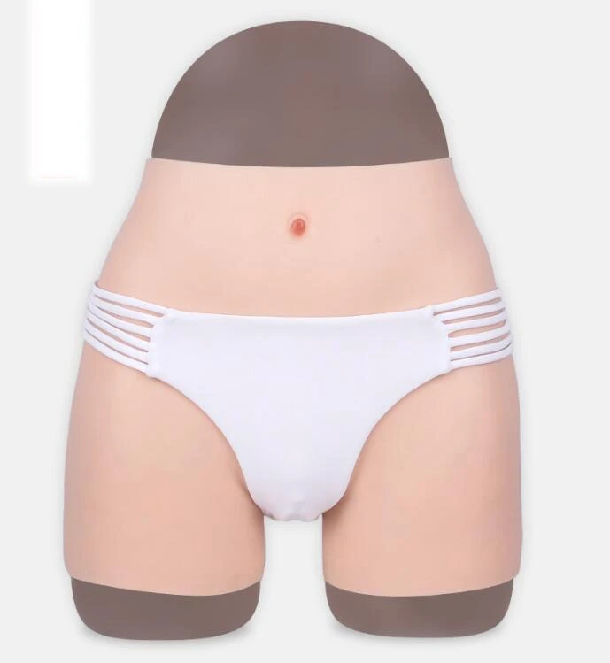 Реалистичные Силиконовые трусики для влагалища 93 см Трансвестит киска штаны