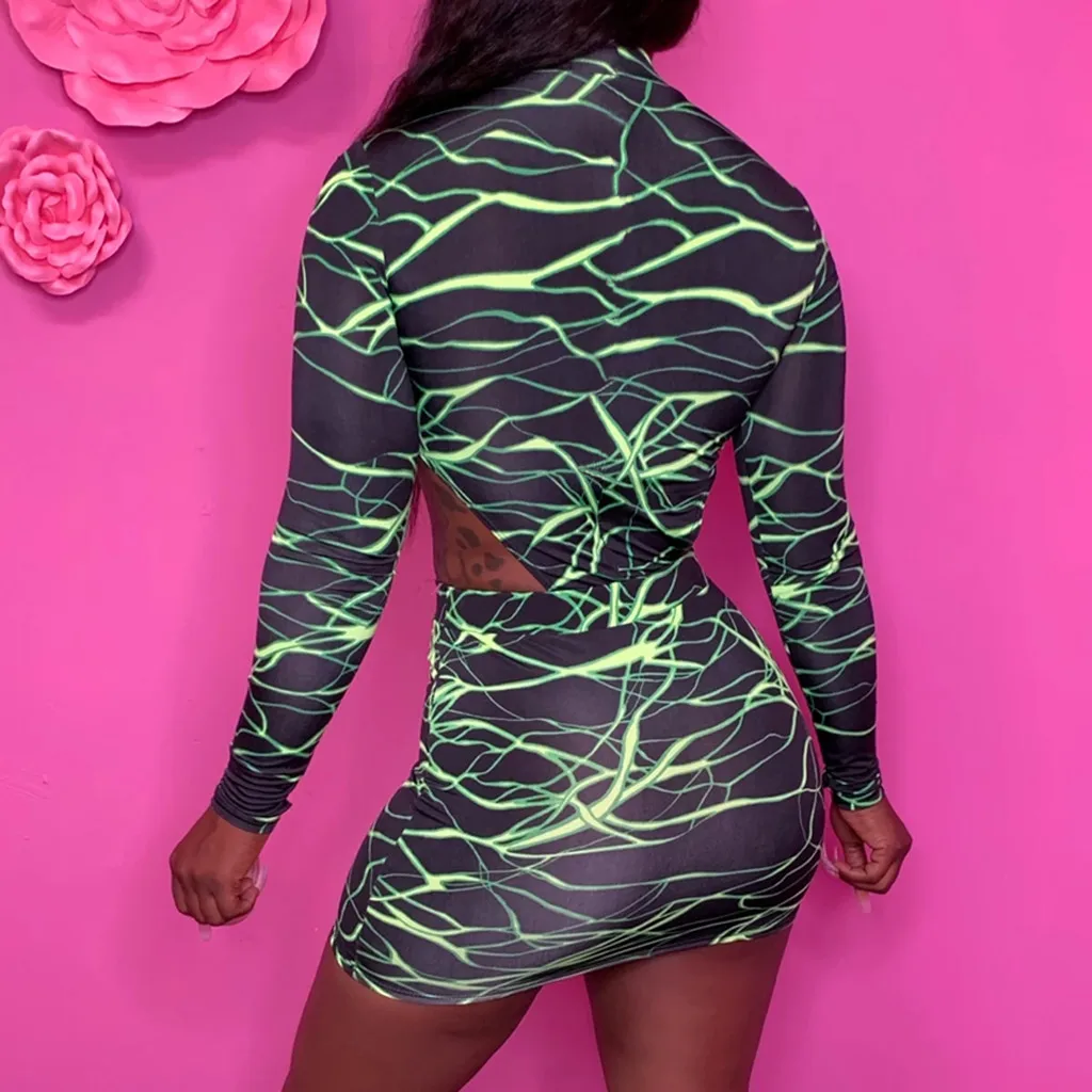 Женское облегающее платье размера плюс вечерние мини женское леопардовое с