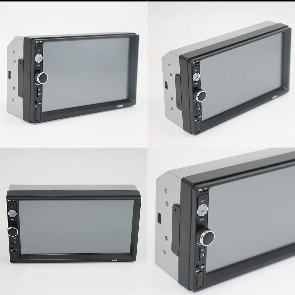 2din Автомагнитола HD " сенсорный экран стерео 2 Din Bluetooth FM ISO мощность SD USB Aux вход Mp5 плеер нет или с камерой