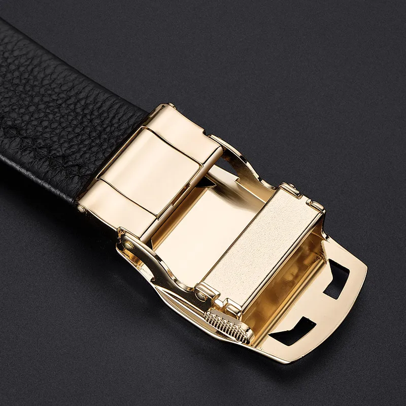 Ремень WILLIAMPOLO мужской из натуральной кожи с автоматической пряжкой шириной 3 5 см |