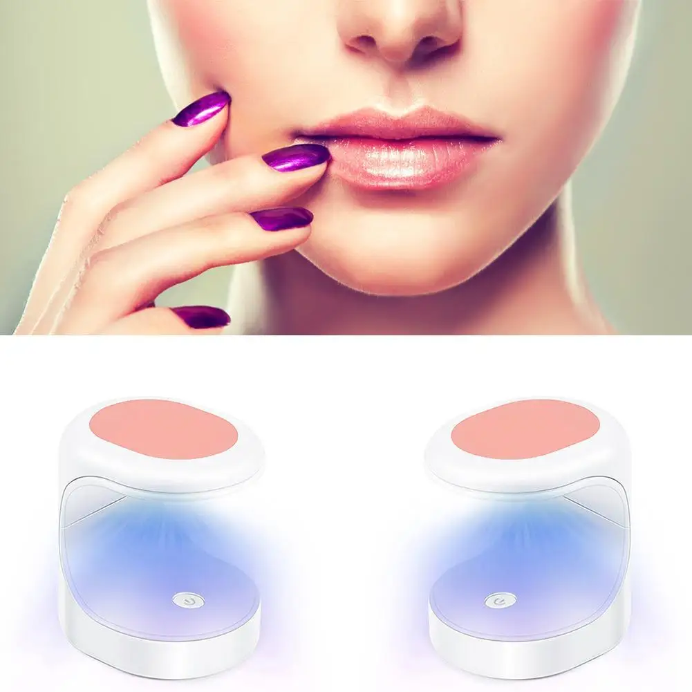 

6W Mini Nail Dryers Lamp Shape Nail Gel Polish Machine Tools Nails USB Polish Art Gel Finger Single Connector T8K1