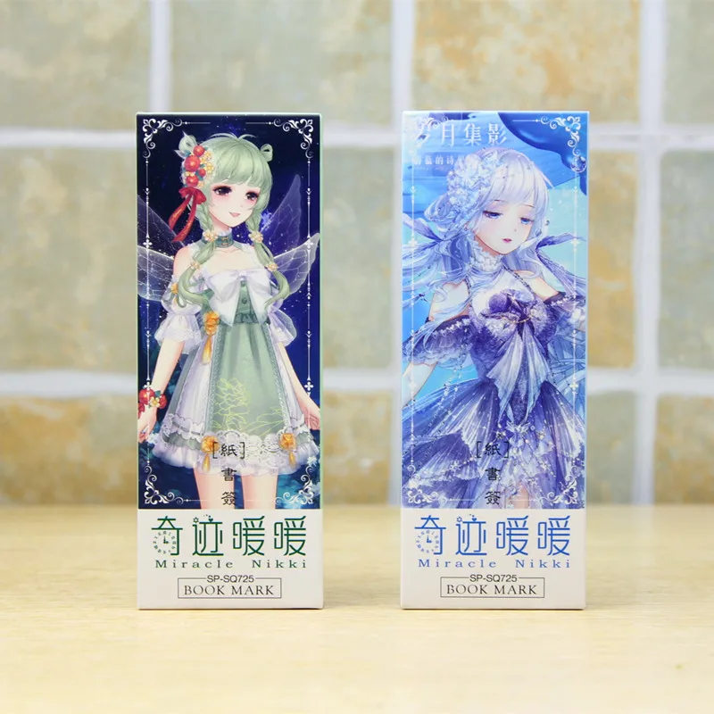 32 шт./компл. новый аниме чудо Никки бумажная Закладка канцелярские закладки
