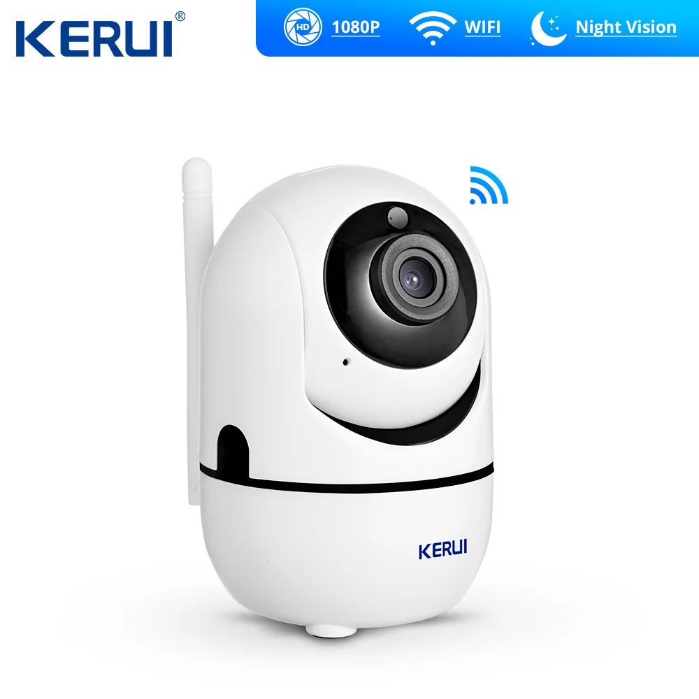 Камера видеонаблюдения KERUI HD 1080P Беспроводная мини камера для помещения Wi Fi IP