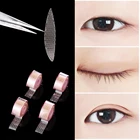 1 шт., ультра невидимая наклейка для век, кружевная волоконная подъемная лента для век, натуральная водонепроницаемая, устойчивая к поту, большие глаза, инструмент для макияжа