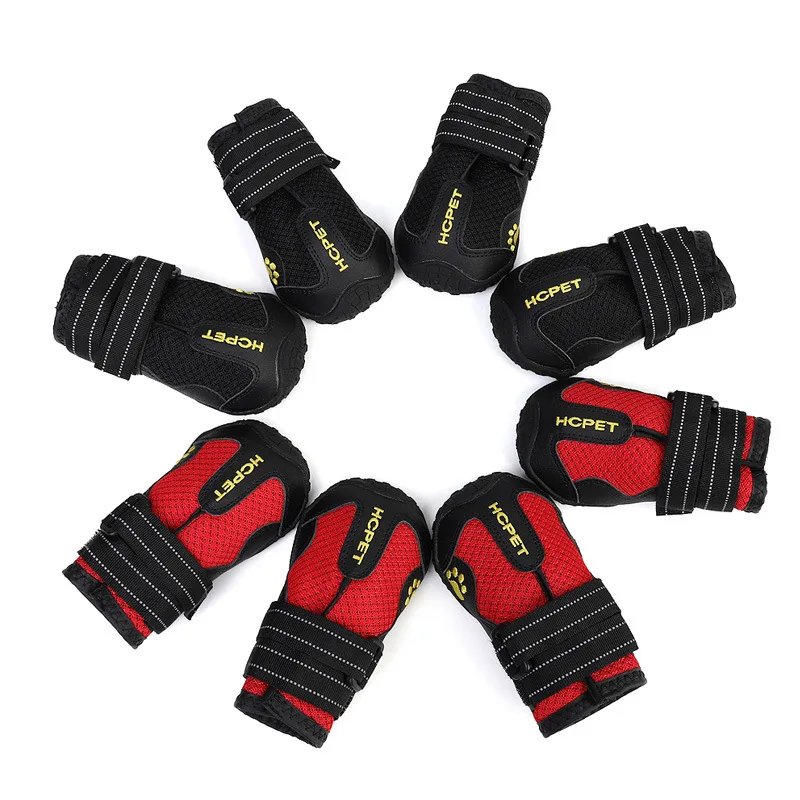 Товары для домашних животных средних и больших собак обувь дышащая Нескользящая