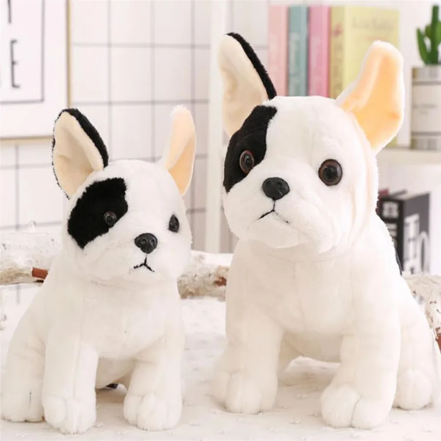 1 шт. плюшевая кукла талисман для девочек 22 см 27 см|dog doll|plush toy dollbulldog plush |