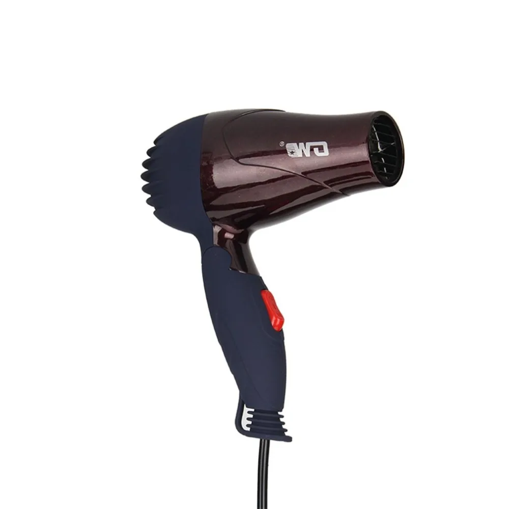 

1500W Mini Portable Electric Hair Dryer Folding Foldable Low Power School Students Air Blower Compact Traveller Blower EU Plug