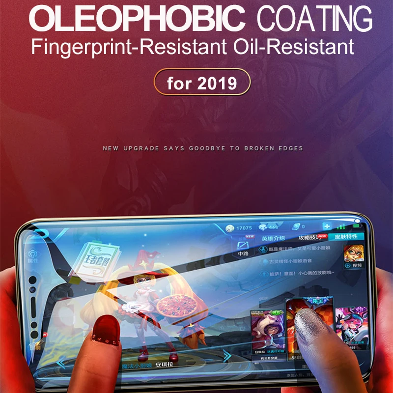 Ламорния 20D защитная пленка для экрана (фронтальная и задняя) для iPhone 2019 5.8/6.1/6.5 XS Гидрогель Soft Film Apple Max XR X S on.