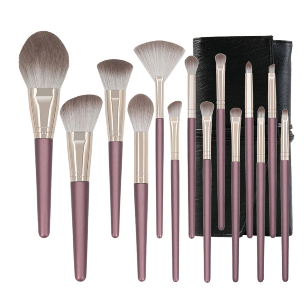 

14Pcs Makeup Brushes Tool Set Cosmetic Powder Eye Shadow Foundation Blush Blending Beauty Make Up Brush Maquiagem