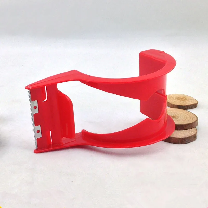 

48mm Adhesive Tape Dispenser Tape Cutter Simple Box Sealing Machine Tape Holder Convenient Iron Tooth Plastic Packing Tape Seat