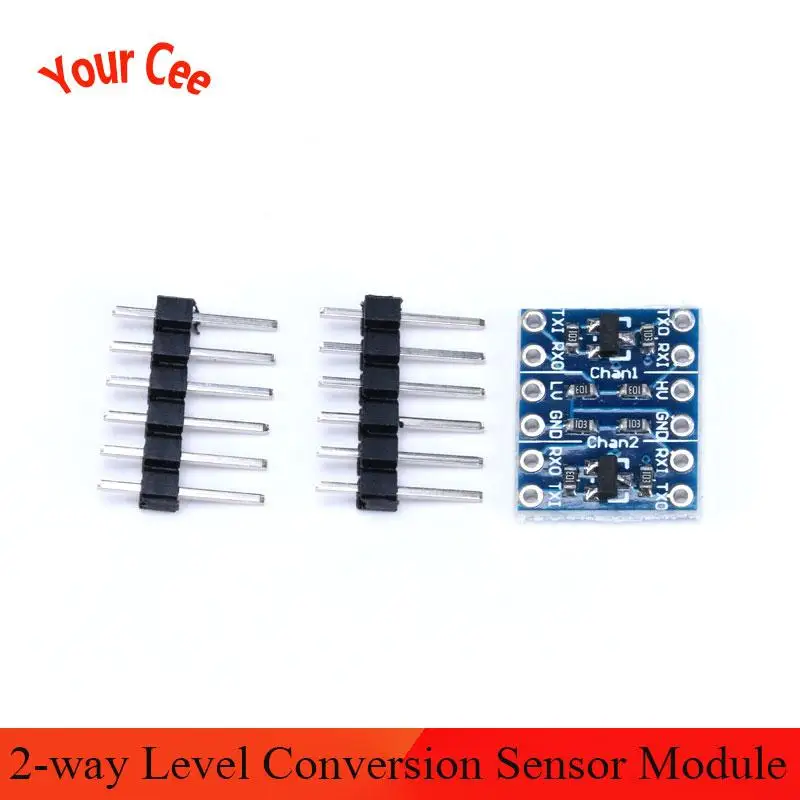5 шт. 2-сторонний модуль датчика преобразования уровня IIC I2C UART SPI от 3 В до |