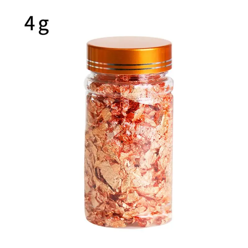

10g Gold Silver Foil Decorative Paper Resin Mold Fillings Shiny Sequins Glitters Filling Materials Resin Jewelry Making