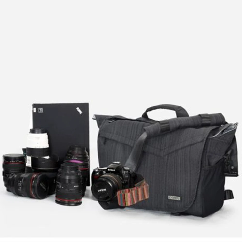 Водонепроницаемая сумка Caden для камеры DSLR SLR сумка-мессенджер через плечо Canon Nikon