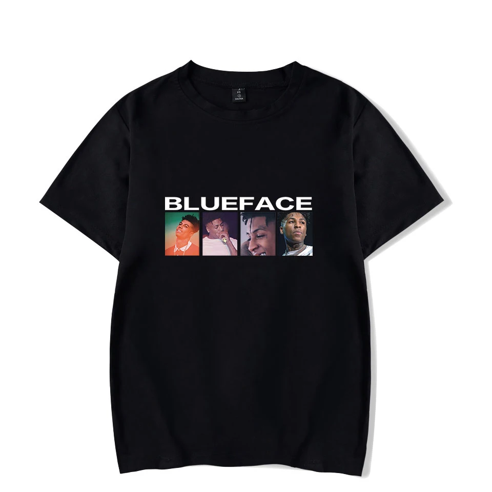 

Blueface T-shirt Fashion Hip Hop Vintage T Shirt Streetwear Popular Oversized Short Sleeve Tee Men Women Summer Comfortable Tee