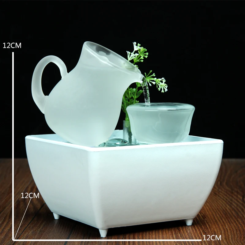 Скандинавский белый водопад с украшениями 110 В/220 В креативный дом гостиная офис