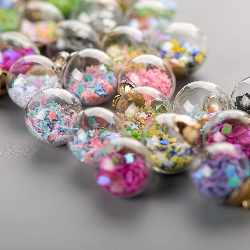 16 #10 шт сплав крючок полый стеклянный кулон не натуральный камень бусины