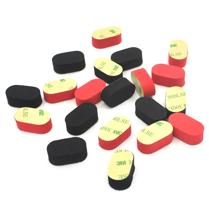 Cheap 16pcs black m3 Sponge Landing Gear 3M Gyro Mounting pad Shockproof Mats Feet Pads for DIY mini Drone FPV 180 210 ZMR 250 |