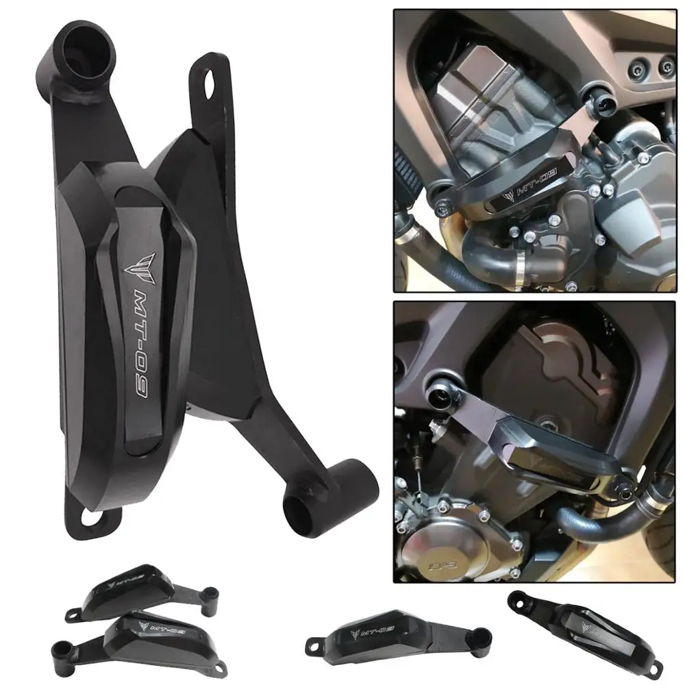 SEMSPEED для Yamaha MT09 FZ09 MT-09 FZ-09 2014-2019 2020 2015 2016 2017 2018 защита двигателя крушение рамки