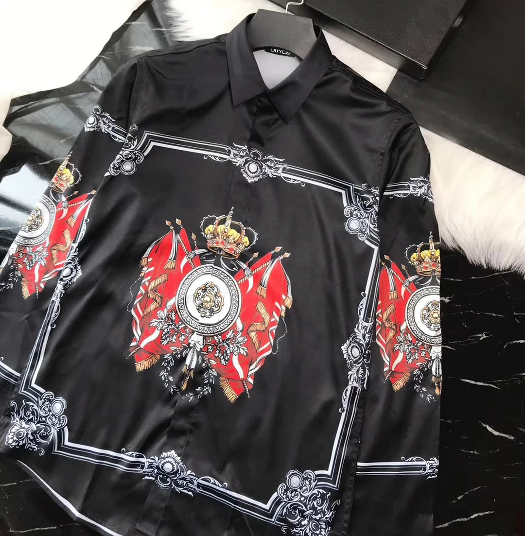 DUYOU Мужская рубашка хлопок мужская классическая мужские высококачественные