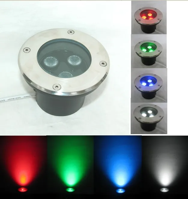 

Бесплатная Доставка по DHL! 24 Вт RGBW Открытый Светодиодный точечный светильник, светодиодный встраиваемый светильник, светодиодный подземный...