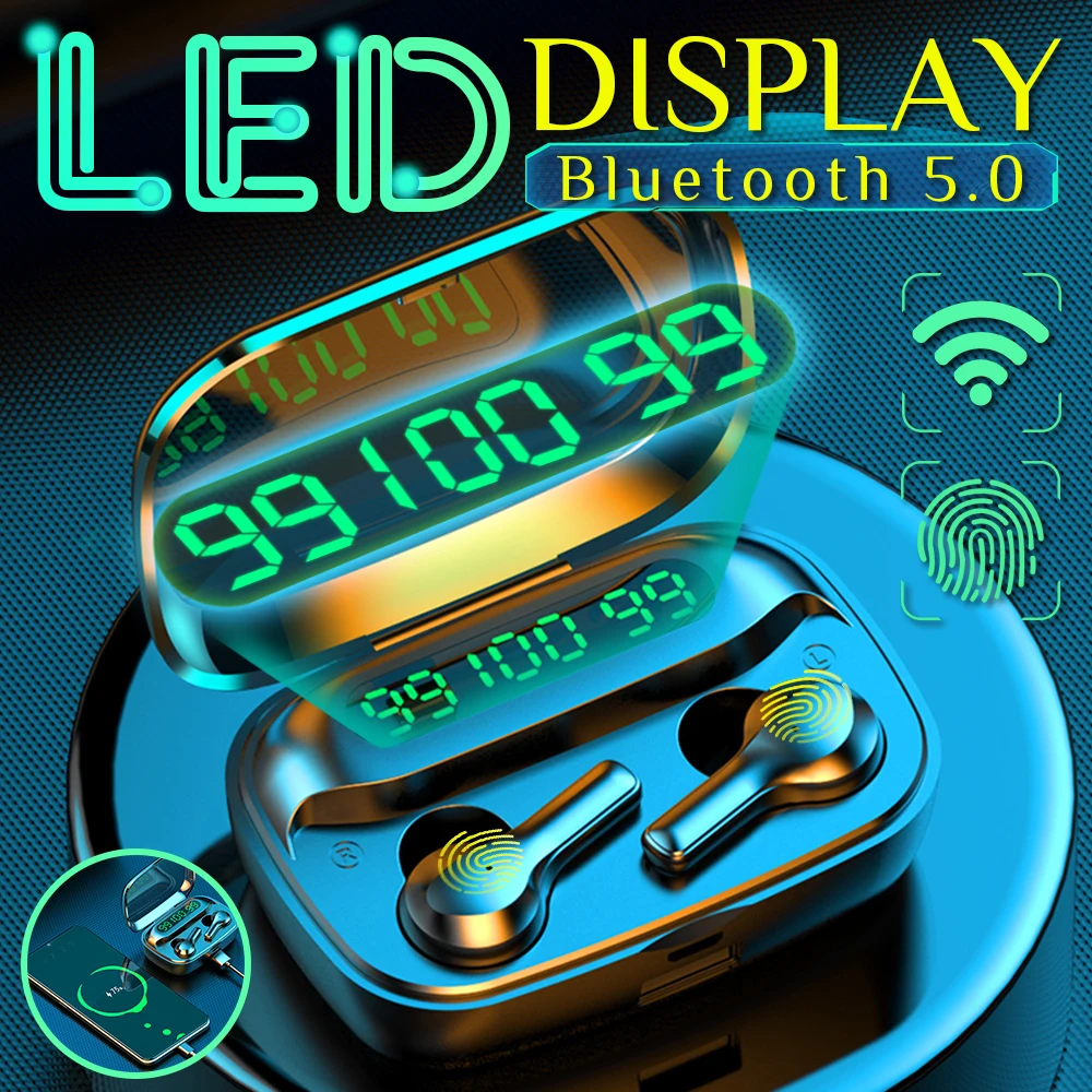 R3 TWS беспроводные Bluetooth наушники с управлением гарнитура свободные руки