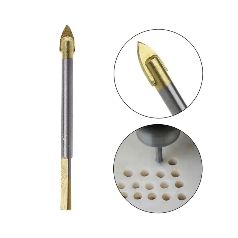 

10 pcs 6mm Porcelain Lance Puncher Bit Head Ceramic Tile Glass Marble Drills