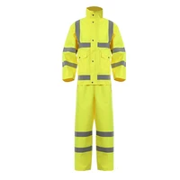 yellow unisex adults raincoat men suit travel motorcycle bike pants raincoat designer fishing capa de chuva rain protection dl60