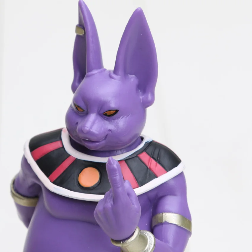 Chamapa Dragon Ball z Super Saiyan Beerus Champa Vegeta Son Goku Hercule Son Gohan лопуха Фигурки Коллекционная модель игрушки - Цвет: Chamapa