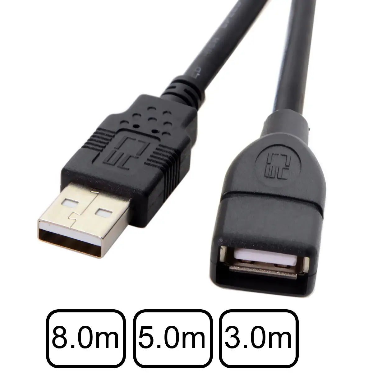Удлинительный кабель для жестких дисков сканеров и принтеров 5 м 3 USB Type-A Мама-папа