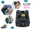 Литиевая батарея Nieuwste для электроинструмента Makita BL1815 BL1830 BL1840 BL1850 Lxt4, 18 в, 6,0 Ач