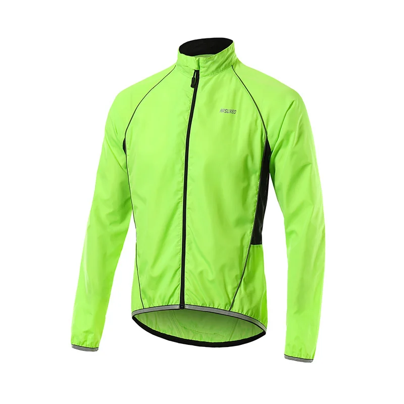 

Men's Coat Cycling Jacket Windbreaker Bicycle Jersey MTB Road Cycling Clothing Windproof Waterproof Long Bike Jersey