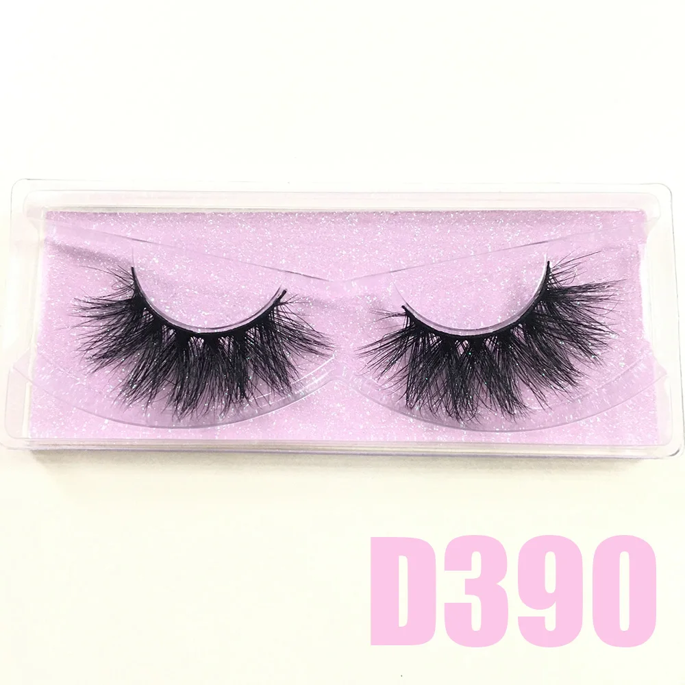 BossGirl накладные ресницы натуральные длинные 22 мм 20 3D 5D настоящая норка ручной