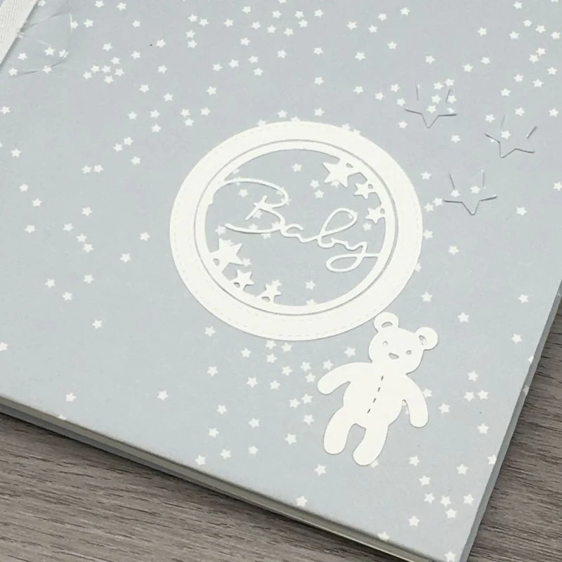 

metal cutting dies cut die mold baby star tag decoration Scrapbook paper craft knife mould blade punch stencils dies