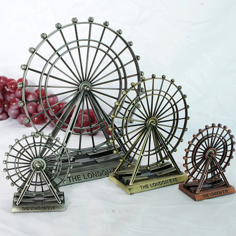 Металлическая фигурка Лондонский глаз украшение на колесо обозрения английская