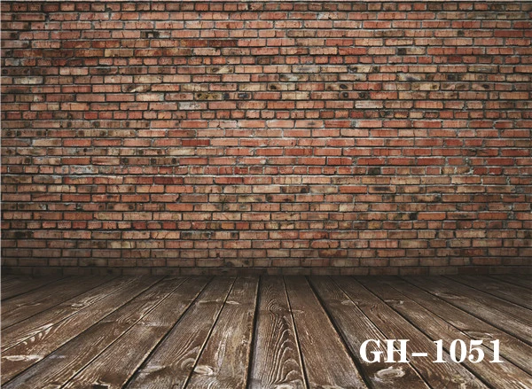 

Vinyl Custom Photography Backdrops Prop Wall and plank Theme Photography Background #0204