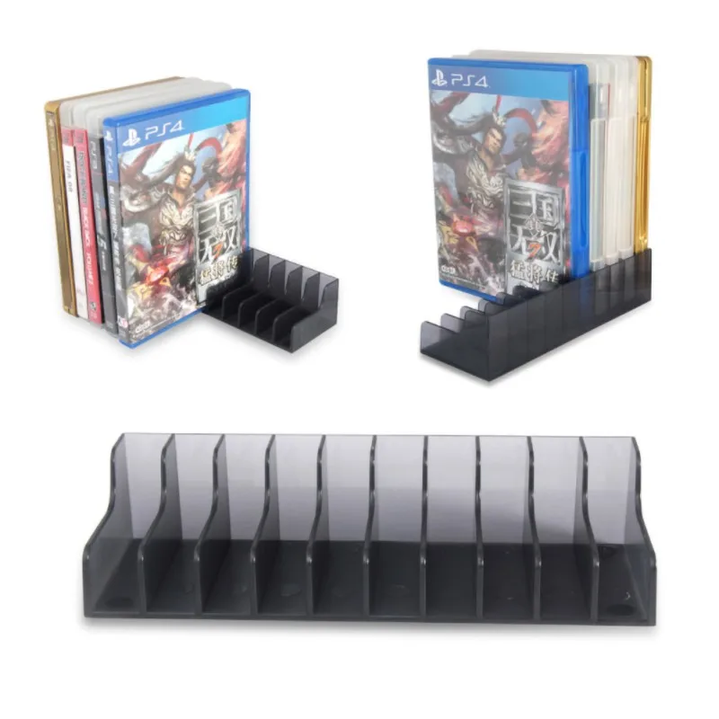 Новая игровая подставка для Playstation 4 PS4/PS4 Slim/PS4 Pro держатель хранения дисков и