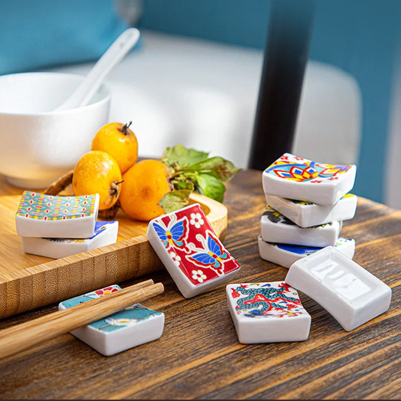 

1 шт., керамическая подушка для еды в японском стиле