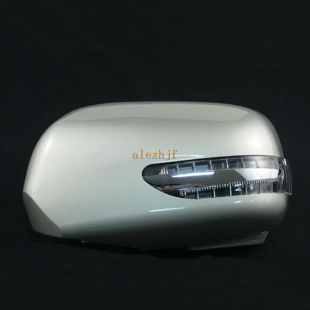 Светодиодный зеркало заднего вида фары с крышкой желтый указатели поворота +