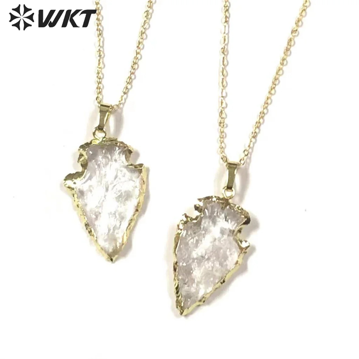 Модные ювелирные изделия WT-N1330 WKT с необработанным кристаллом кварца, красивое ожерелье, очень подходит вечерние и леди, натуральный камень Модные ювелирные изделия WT-N1330 WKT с необработанным кристаллом кварца, красивое ожерелье, очень подходит вечерние и леди, натуральный камень