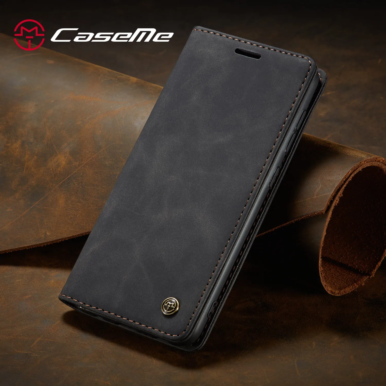 Кожаный чехол для Samsung Galaxy S20 Ultra Plus CaseMe Ретро кошелек роскошный магнитный