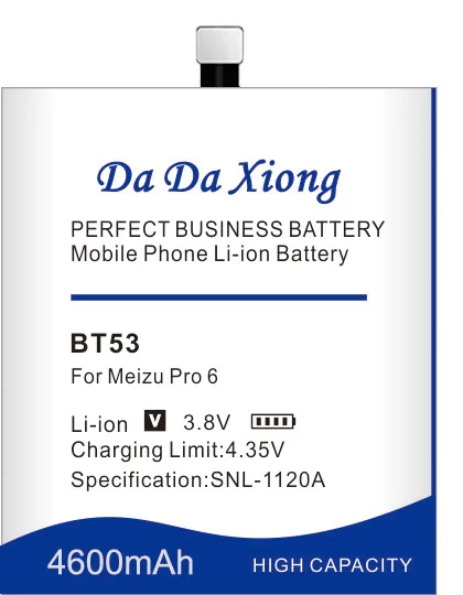 Аккумулятор DaDaXiong 4600 мАч BT53 для Meizu PRO6 умная деталь PRO 6 6s Pro 6S BT53S | Мобильные