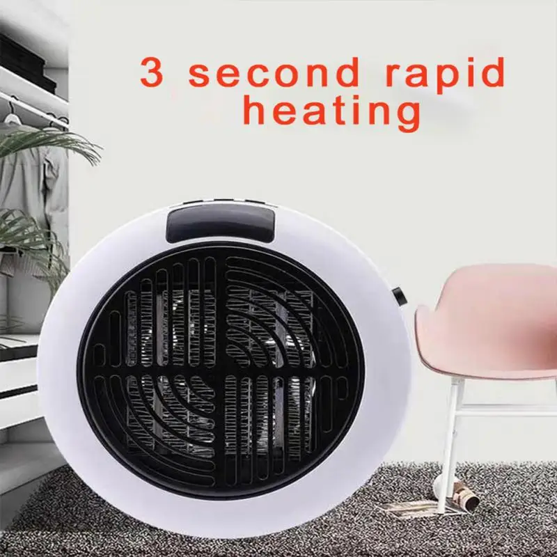 

Electric Heater Wall Handy Heating Stove Desktop Radiator Warmer Machine Mini Space Heater Air Fan Warmer Home Office Supplies