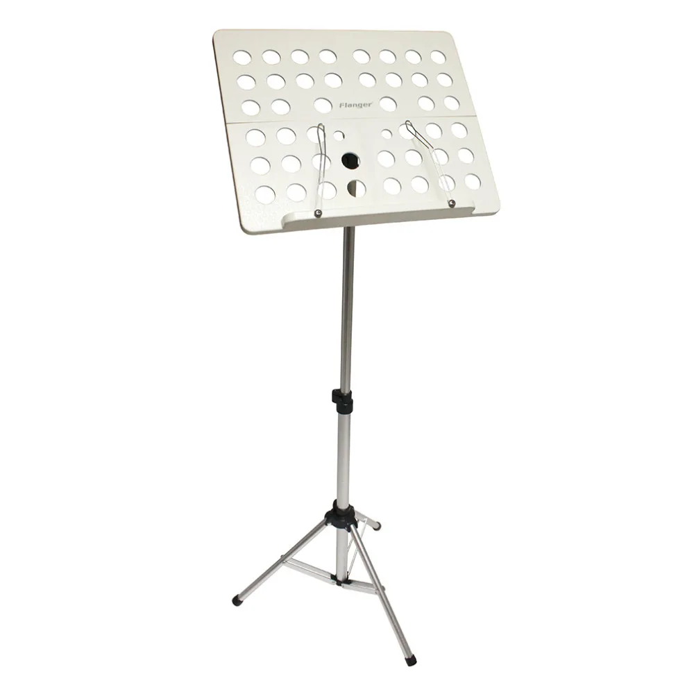 

Flanger Colourful Sheet Folding Music Stand Aluminum AlloyTripod Stand Holder With Soft Case with Carrying Bag Free Shipping