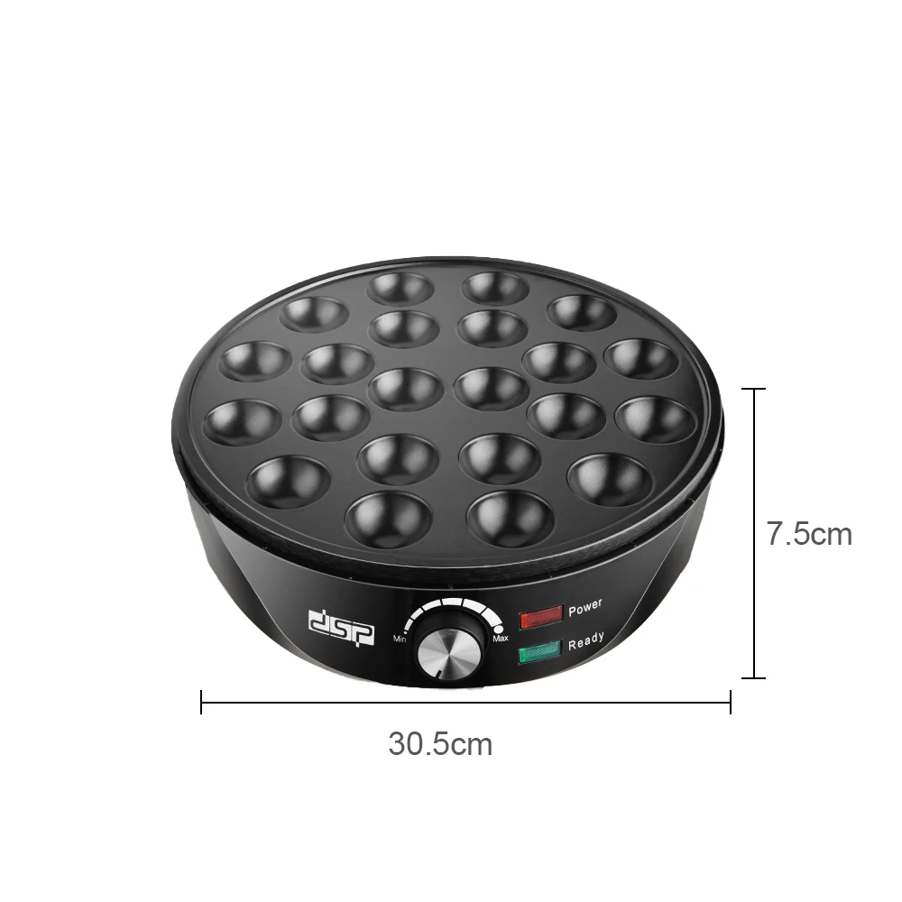 

Takoyaki Maker Ebelskiver Maker Electric Takoyaki Pan Stuffed Pancake Pan Munk Aebleskiver Pan with 22 Takoyaki Holes