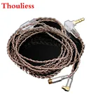 Thouliess Hi-End 1,2 m F7200 F4100 F3100 ER4SR ER4XR MMCX Улучшенный кабель для наушников